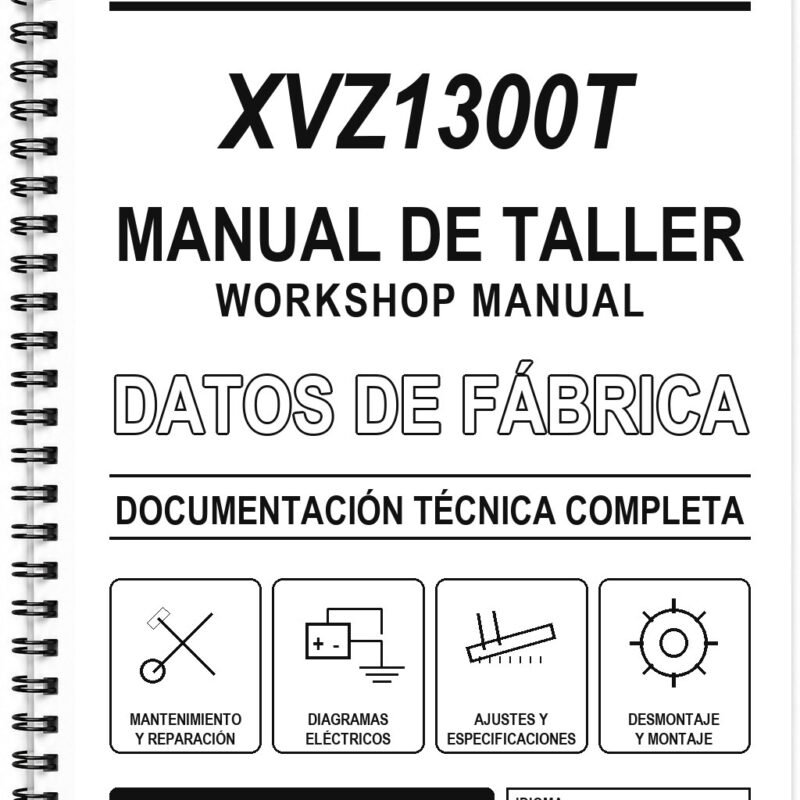 Manual de Taller Yamaha XVZ1300T