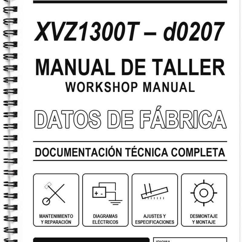 Manual de Taller Yamaha XVZ1300T – d0207