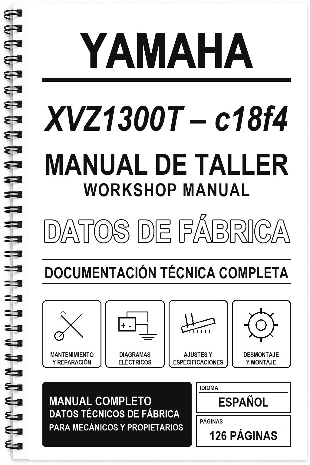 Manual de Taller Yamaha XVZ1300T – c18f4