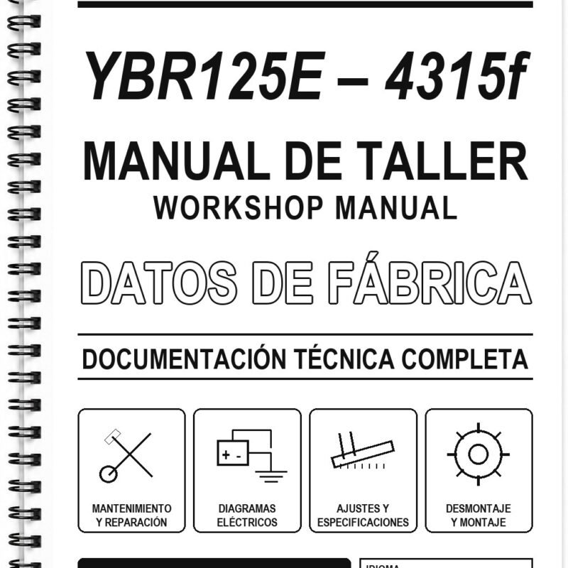 Manual de Taller Yamaha YBR125E – 4315f
