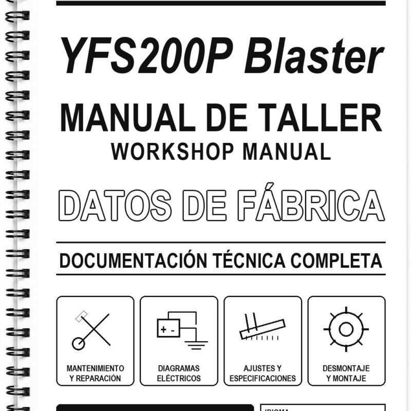 Manual de Taller Yamaha YFS200P Blaster