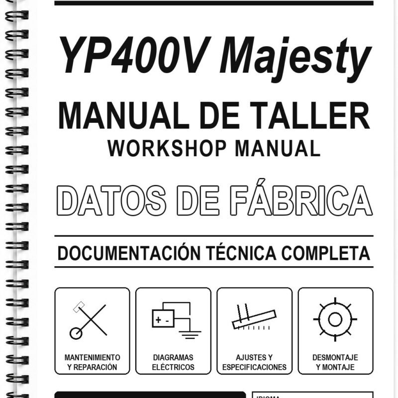 Manual de Taller Yamaha YP400V Majesty