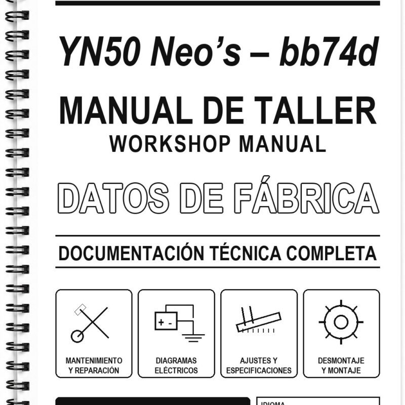 Manual de Taller Yamaha YN50 Neo’s – bb74d
