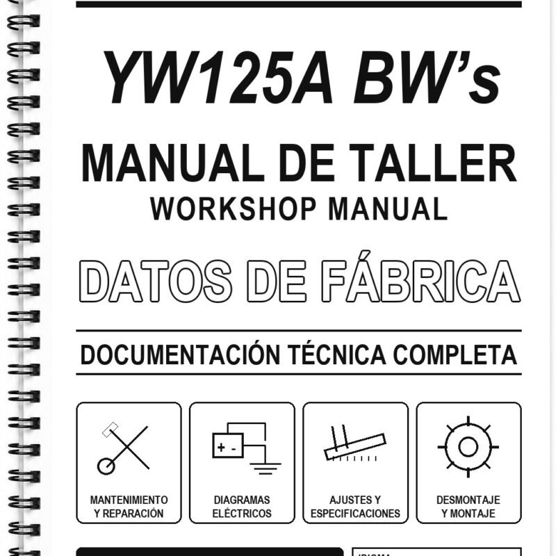 Manual de Taller Yamaha YW125A BW’s