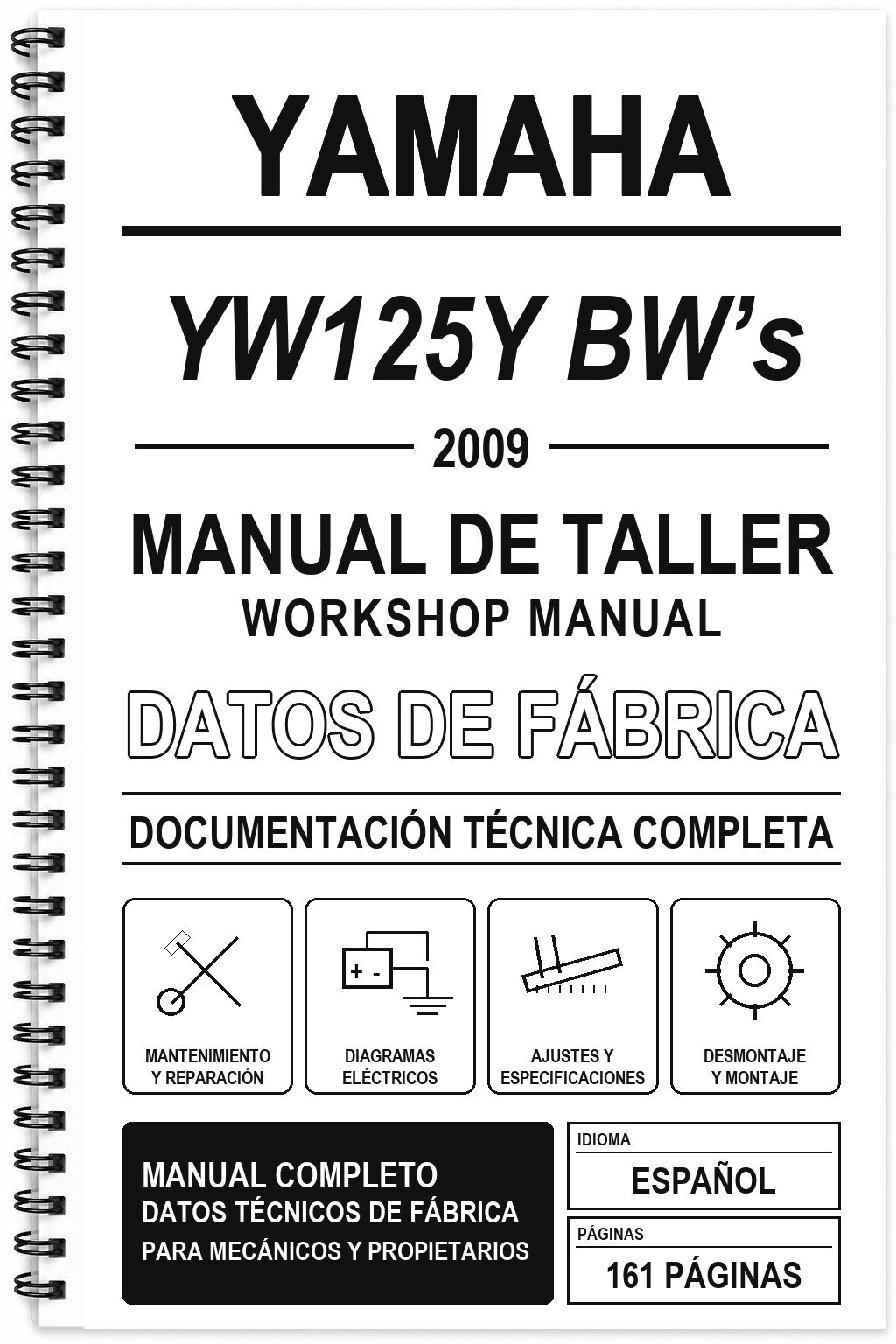Manual de Taller Yamaha YW125Y BW’s (2009)