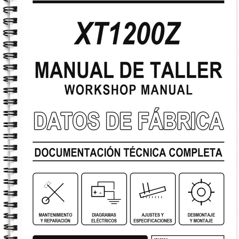 Manual de Taller Yamaha XT1200Z