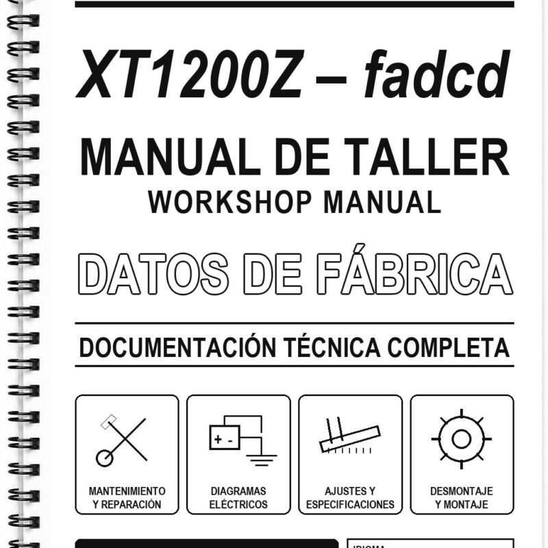 Manual de Taller Yamaha XT1200Z – fadcd