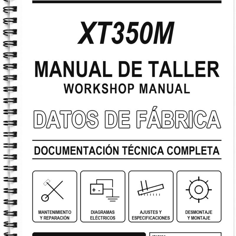 Manual de Taller Yamaha XT350M