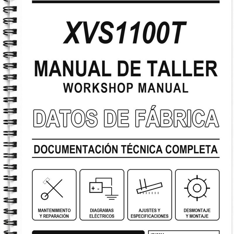 Manual de Taller Yamaha XVS1100T