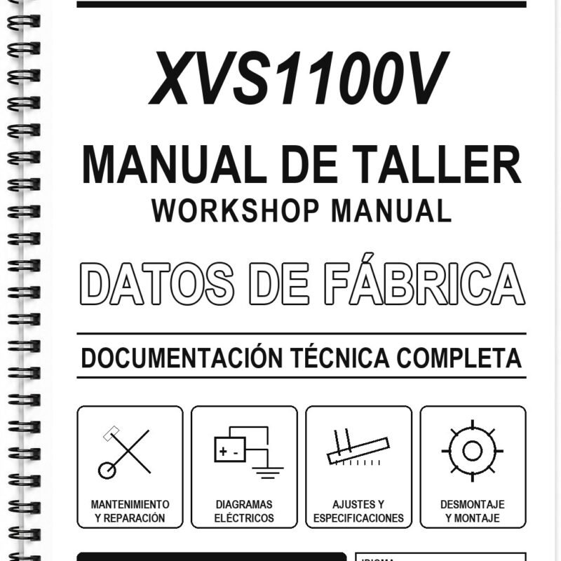 Manual de Taller Yamaha XVS1100V