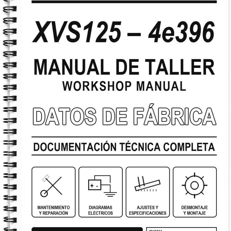 Manual de Taller Yamaha XVS125 – 4e396