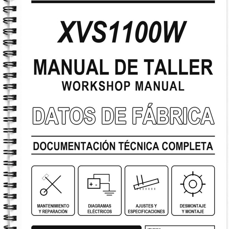 Manual de Taller Yamaha XVS1100W