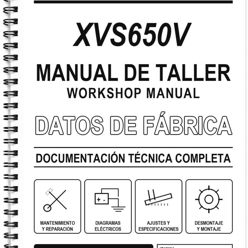 Manual de Taller Yamaha XVS650V