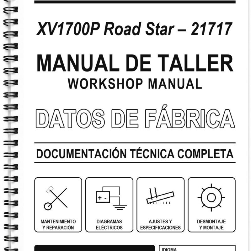 Manual de Taller Yamaha XV1700P Road Star – 21717