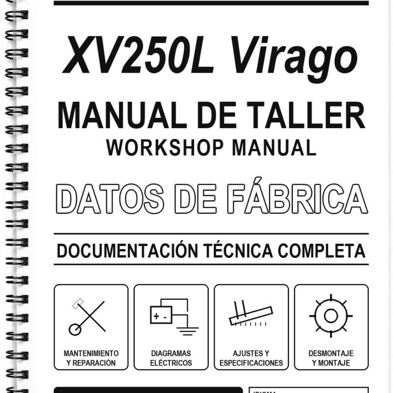 Manual de Taller Yamaha XV250L Virago