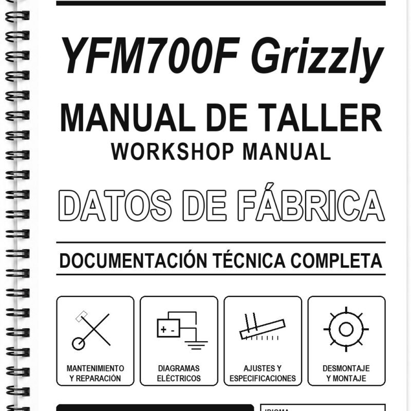 Manual de Taller Yamaha YFM700F Grizzly