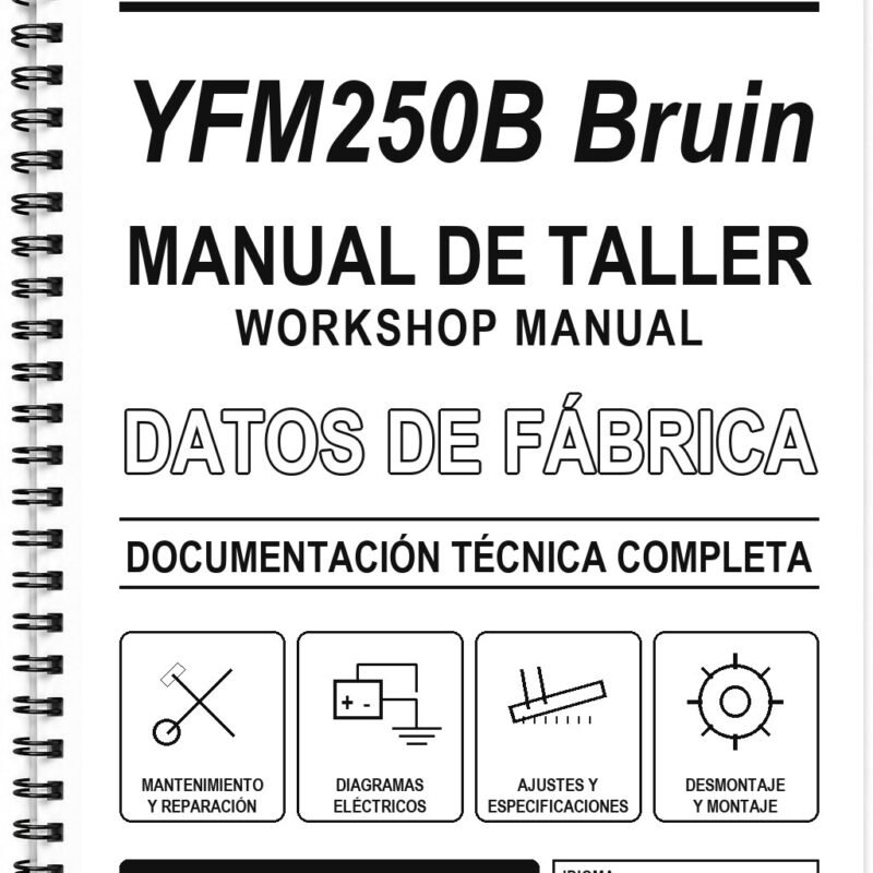 Manual de Taller Yamaha YFM250B Bruin