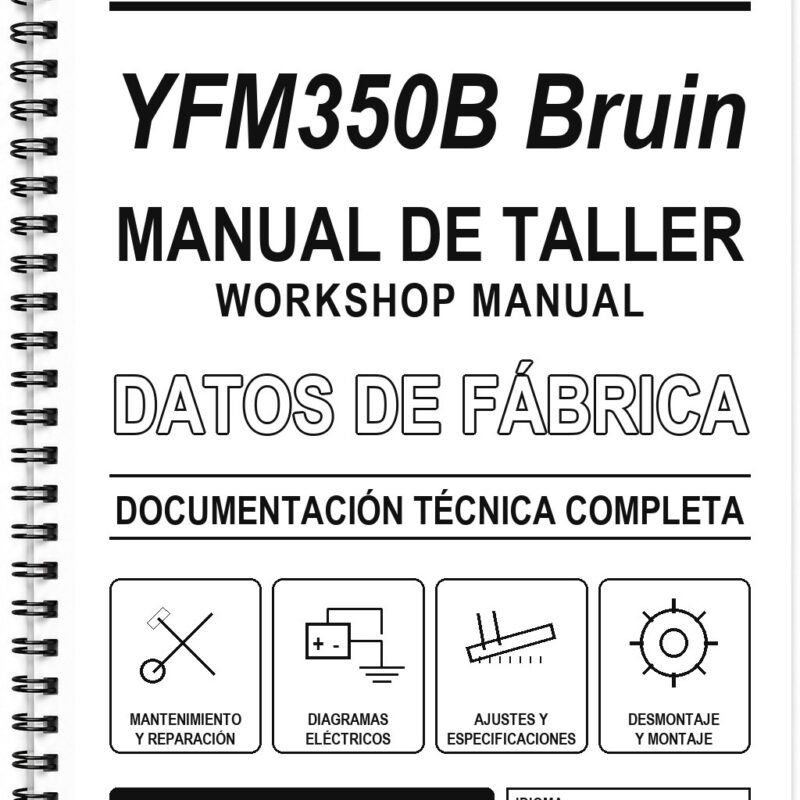 Manual de Taller Yamaha YFM350B Bruin