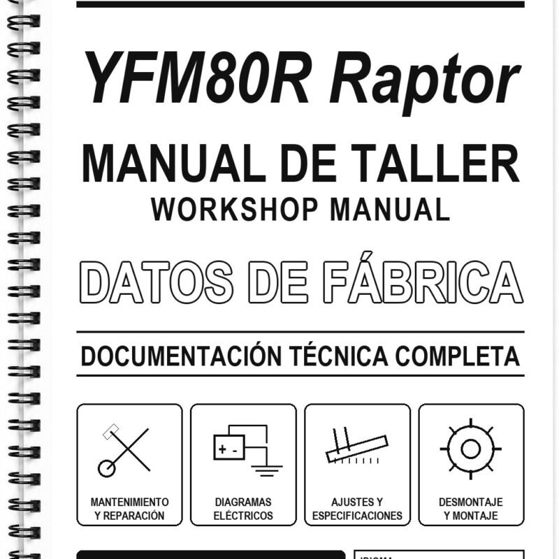 Manual de Taller Yamaha YFM80R Raptor