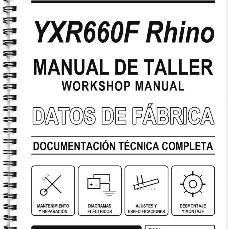 Manual de Taller Yamaha YXR660F Rhino