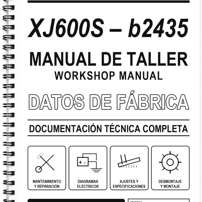 Manual de Taller Yamaha XJ600S – b2435