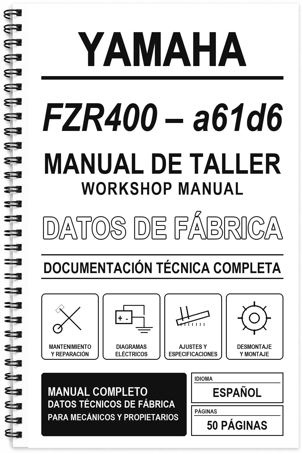 Manual de Taller Yamaha FZR400 – a61d6