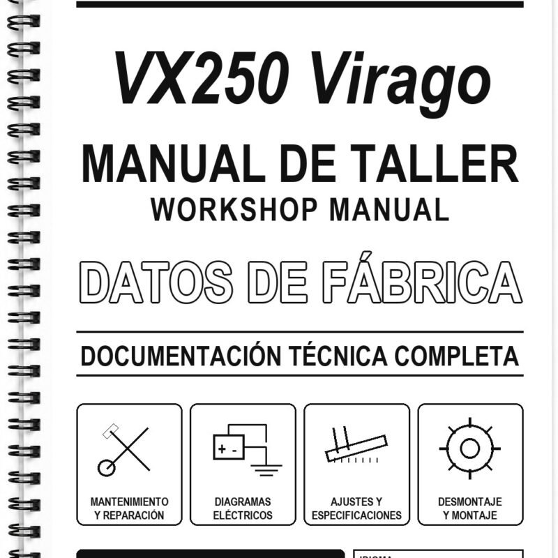 Manual de Taller Yamaha VX250 Virago