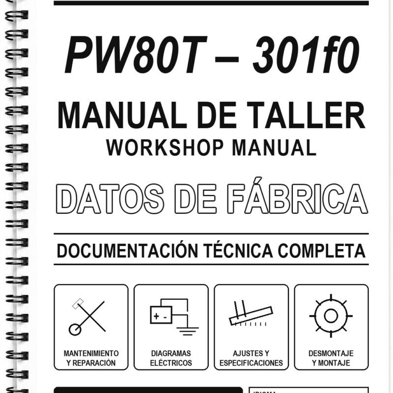 Manual de Taller Yamaha PW80T – 301f0