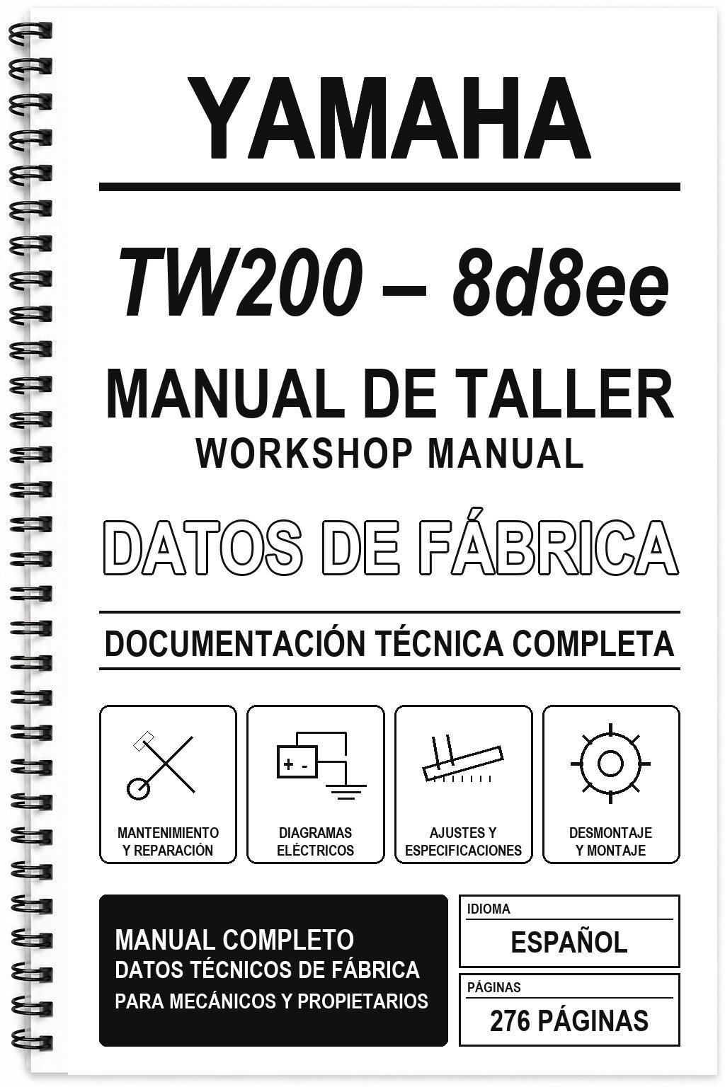 Manual de Taller Yamaha TW200 – 8d8ee