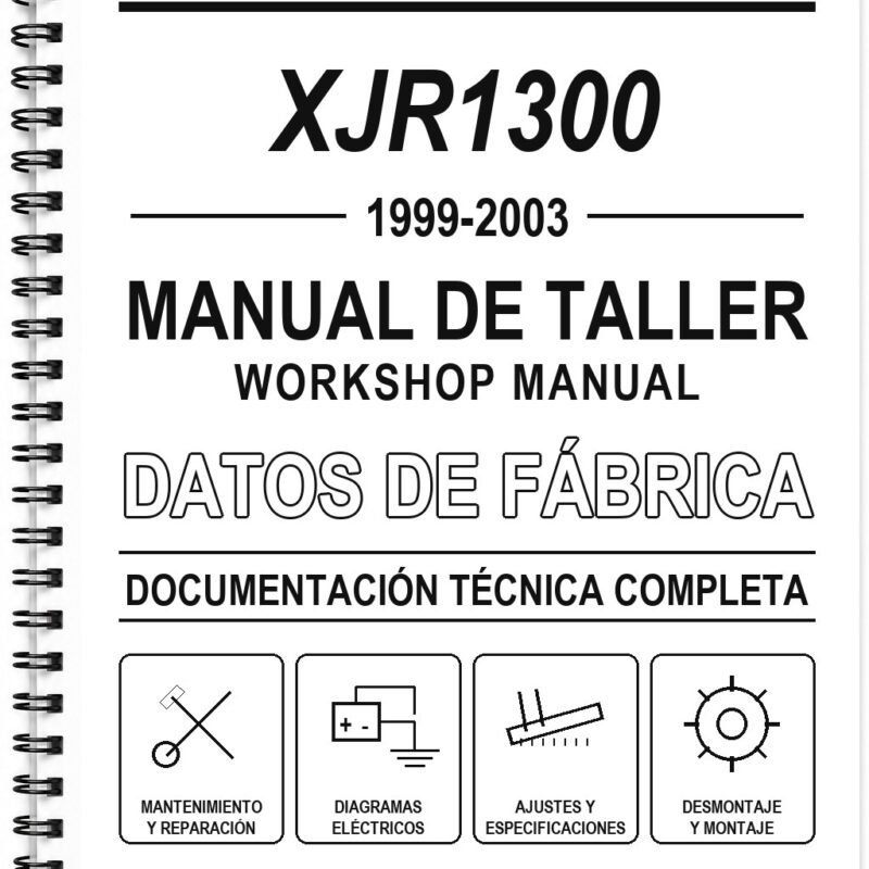 Manual de Taller Yamaha XJR1300 (1999-2003)