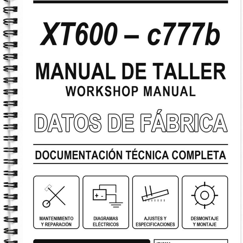 Manual de Taller Yamaha XT600 – c777b