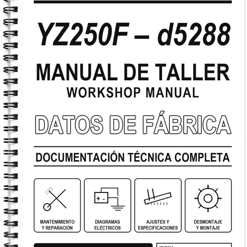 Manual de Taller Yamaha YZ250F – d5288