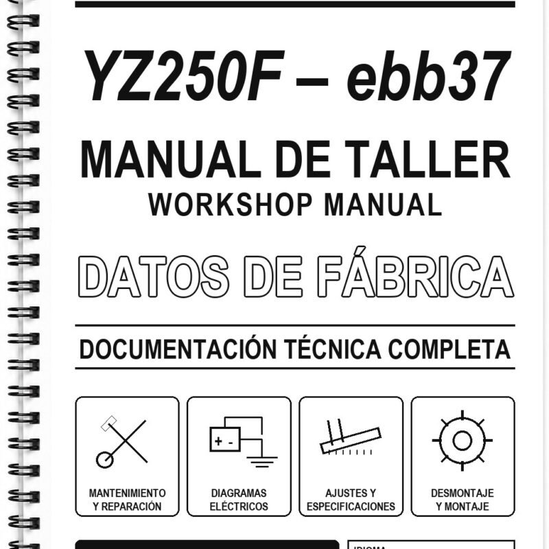 Manual de Taller Yamaha YZ250F – ebb37