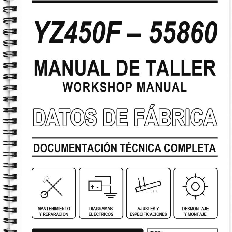 Manual de Taller Yamaha YZ450F – 55860