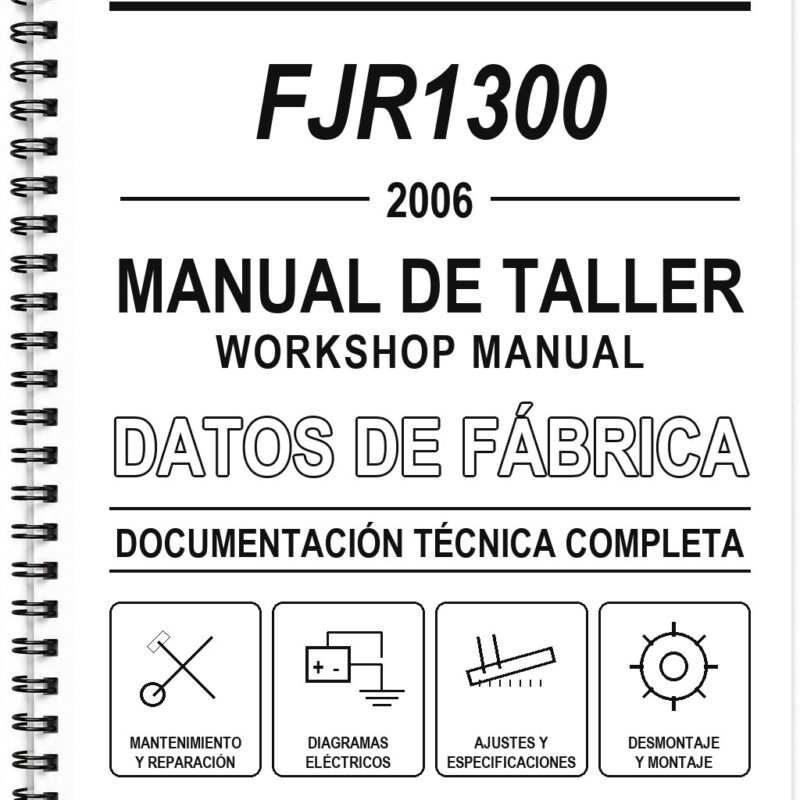Manual de Taller Yamaha FJR1300 (2006)