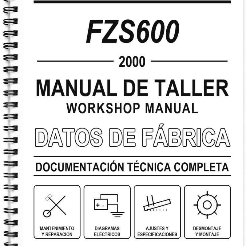 Manual de Taller Yamaha FZS600 (2000)