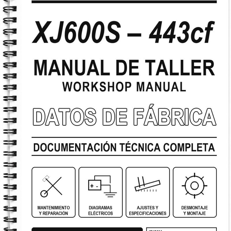Manual de Taller Yamaha XJ600S – 443cf