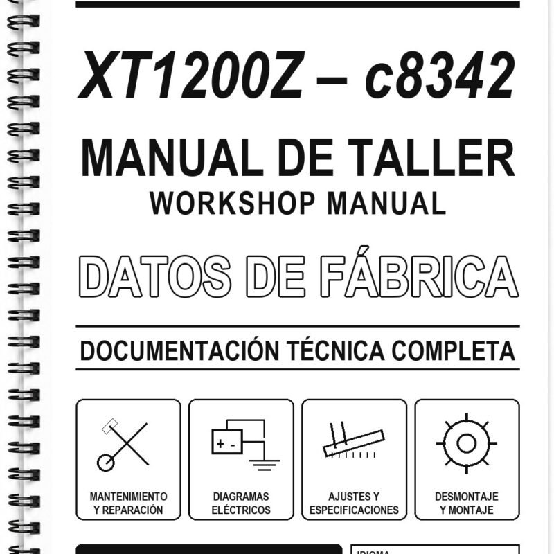 Manual de Taller Yamaha XT1200Z – c8342