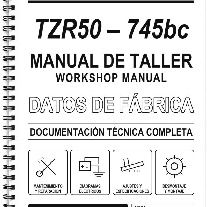 Manual de Taller Yamaha TZR50 – 745bc