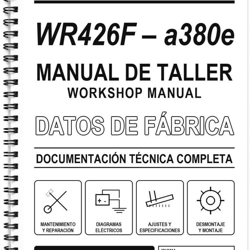Manual de Taller Yamaha WR426F – a380e