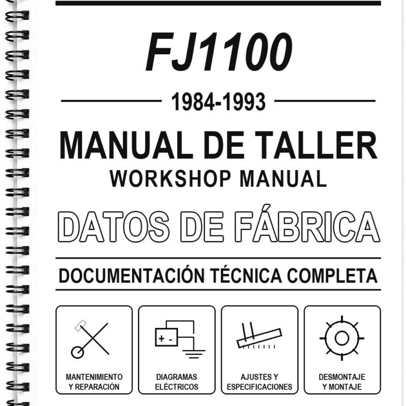 Manual de Taller Yamaha FJ1100 (1984-1993)