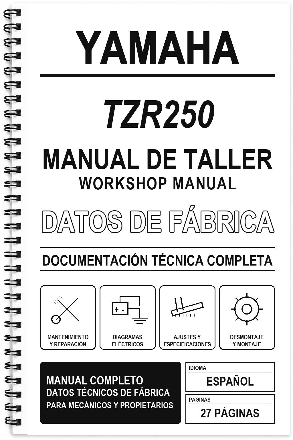Manual de Taller Yamaha TZR250