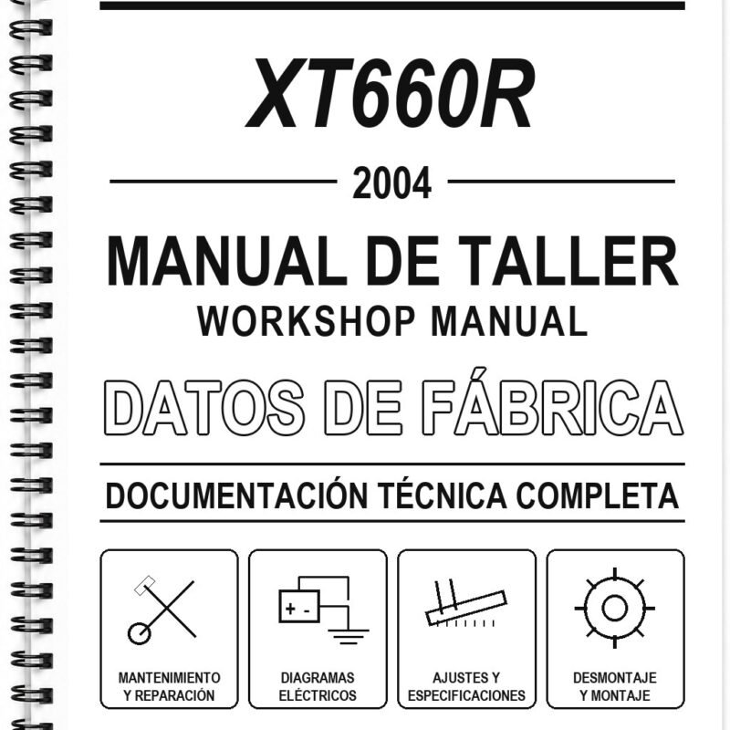 Manual de Taller Yamaha XT660R (2004) – a1fee
