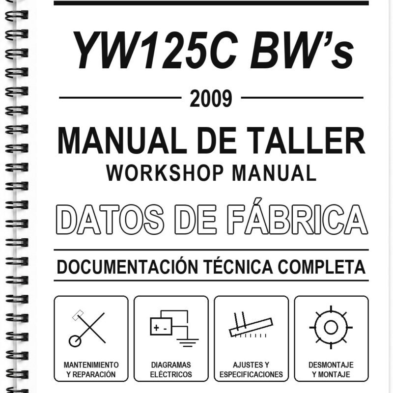 Manual de Taller Yamaha YW125C BW’s (2009)