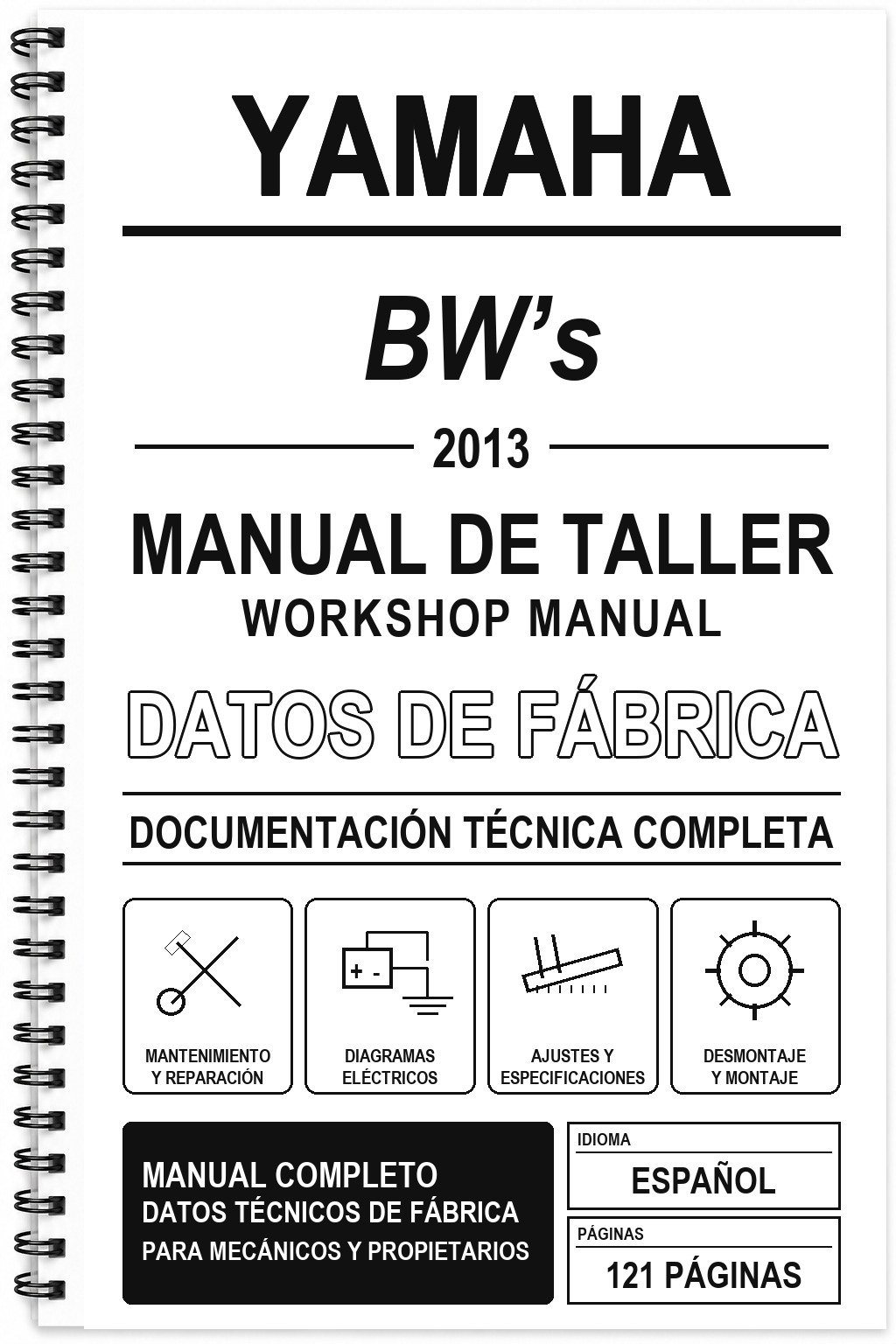 Manual de Taller Yamaha BW’s (2013)
