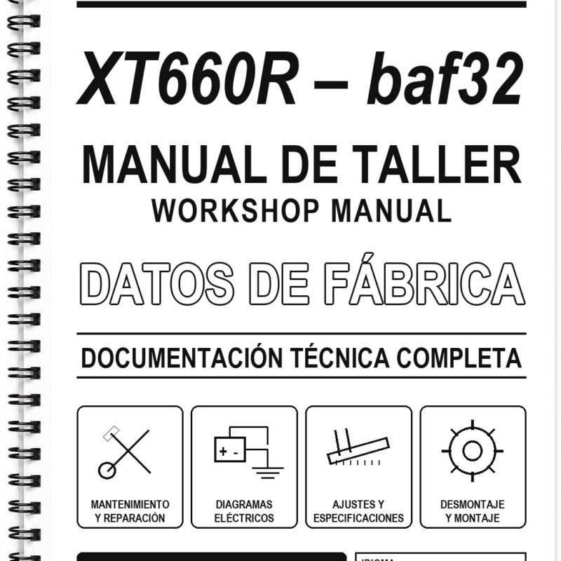 Manual de Taller Yamaha XT660R – baf32