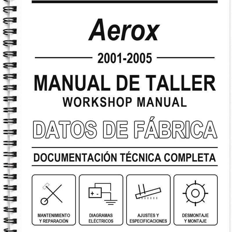 Manual de Taller Yamaha Aerox (2001-2005)
