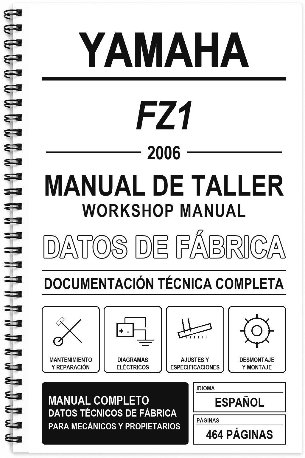 Manual de Taller Yamaha FZ1 (2006) – 1102f