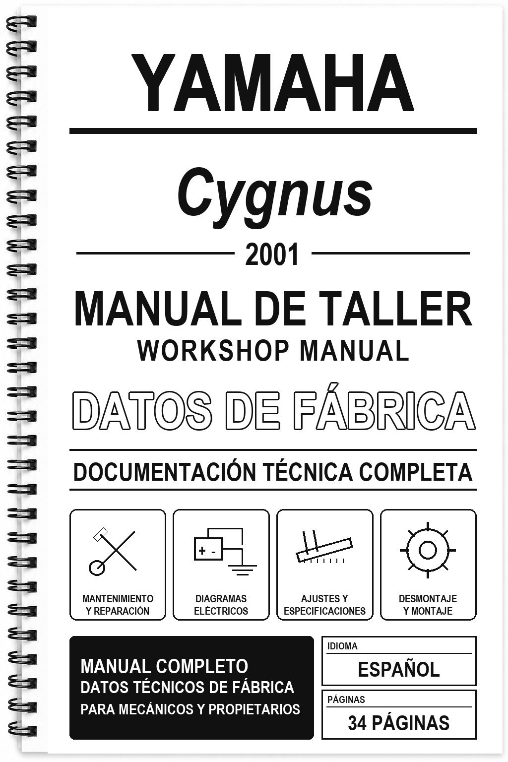 Manual de Taller Yamaha Cygnus (2001)