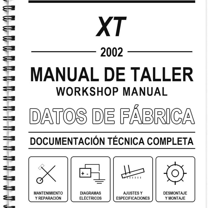 Manual de Taller Yamaha XT (2002)